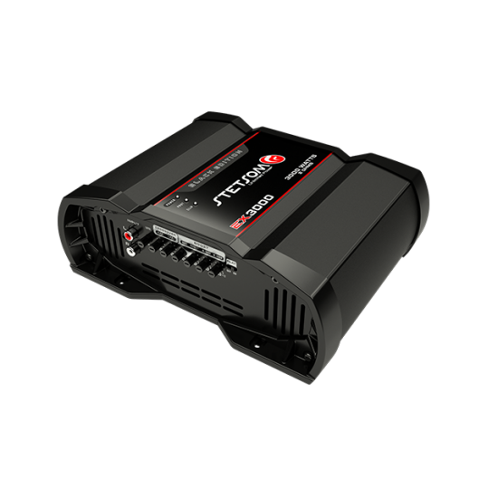 Stetsom Ex 3000 1 Ohm Black Amplifier + Stetsom STX2436 audio processor