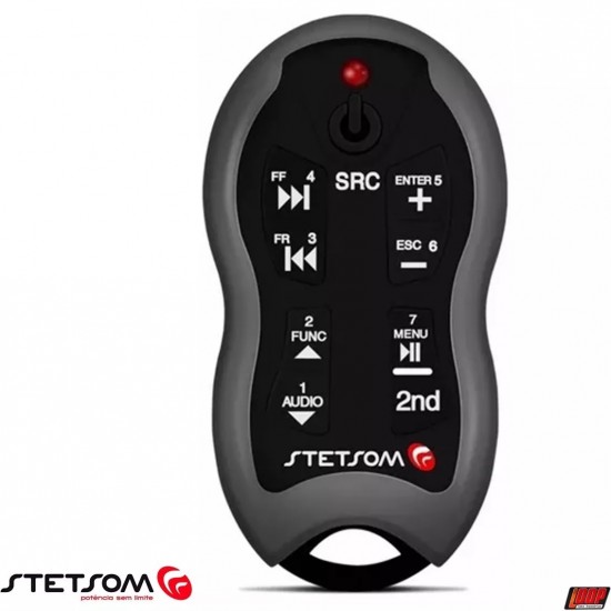 Stetsom SX2 Gray - Long Distance Remote Control - 16 Functions - Free Lanyard