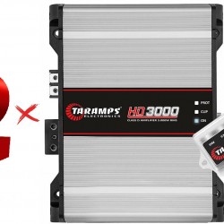 2x Taramps HD 3000 1 Ohm Amplifier HD3000 3K Watts Taramp's Amp - 3 Day Delivery