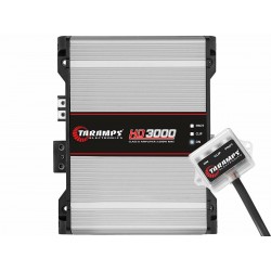 Taramps HD 3000 1 Ohm Amplifier HD3000 3K PRO 2.6S Taramp's Kit - 3 Day Delivery