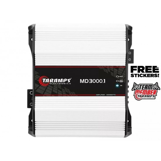 Taramps MD 3000.1 4 Ohms New Taramp's MD3000 Amplifier 3 Day Delivery