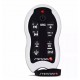 Stetsom SX2 White - Long Distance Remote Control - 16 Functions - Free Lanyard