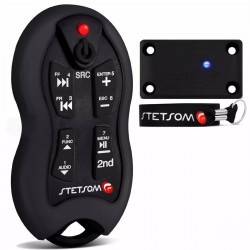 Stetsom SX2 Black - Long Distance Remote Control - 16 Functions - Free Lanyard